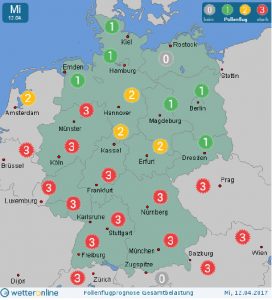 Pollenflug-Infos