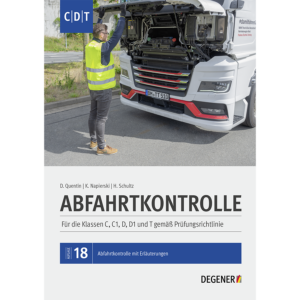 Abfahrtkontrolle mit Erläuterungen