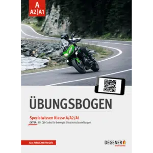 Übungsbogen "Motorrad fahren"