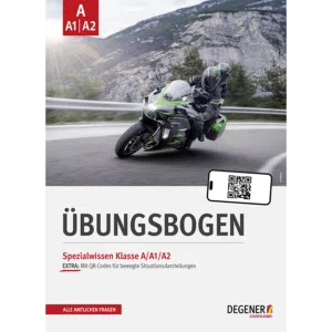 Übungsbogen "Motorrad fahren"
