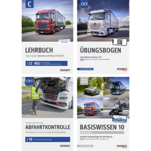 Lernmittel-Set C/CE + Abfahrtskontrolle