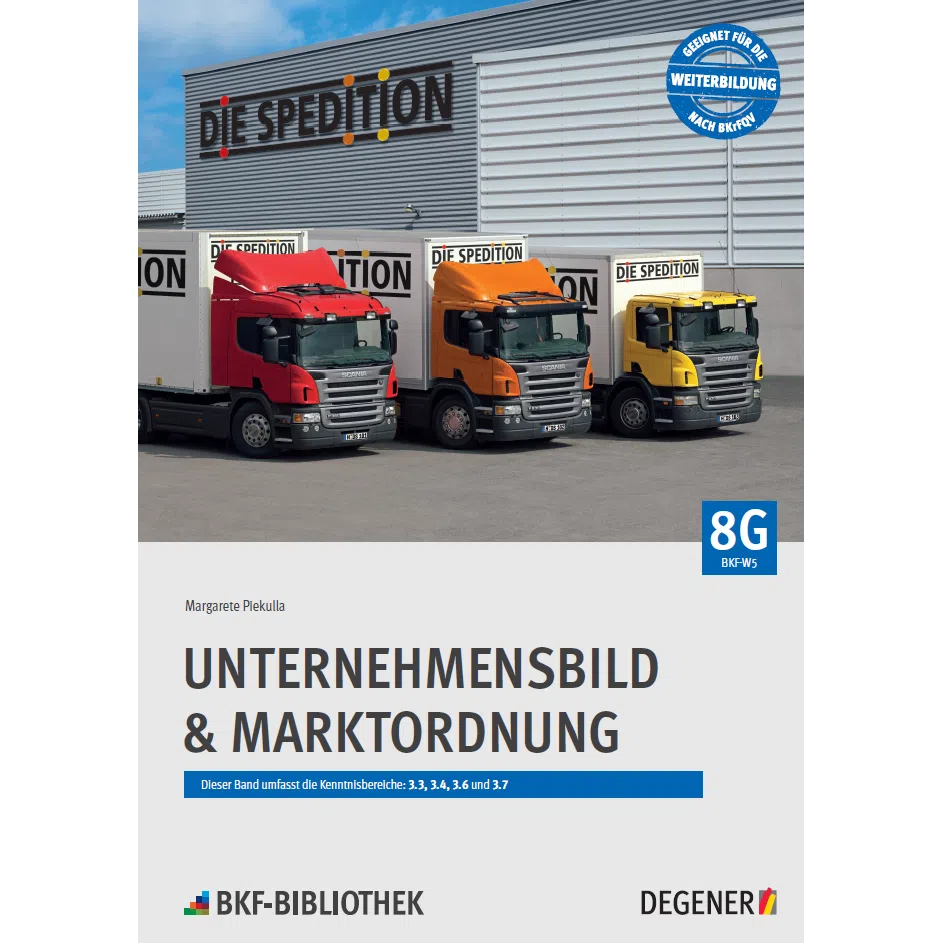 Teilnehmerband 8 G - Unternehmensbild & Marktordnung