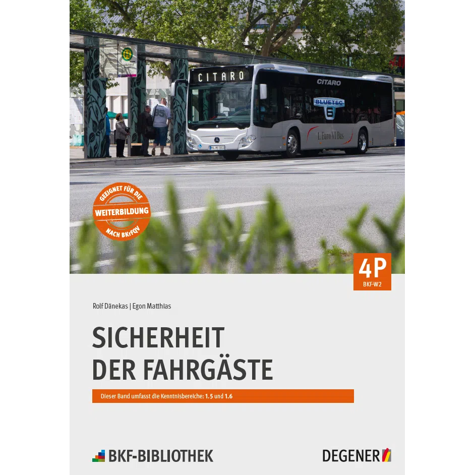 Teilnehmerband 4 P - Sicherheit der Fahrgäste