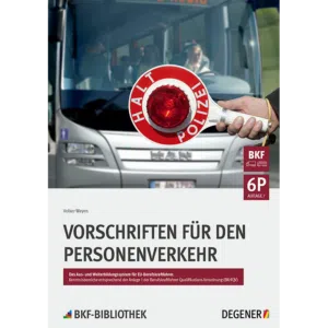 Teilnehmerband 6 P - Vorschriften für den Personenverkehr