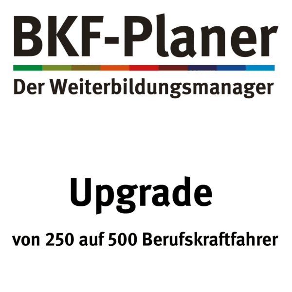 Upgrade BKF-Planer 250 auf 500 Berufskraftfahrer-0