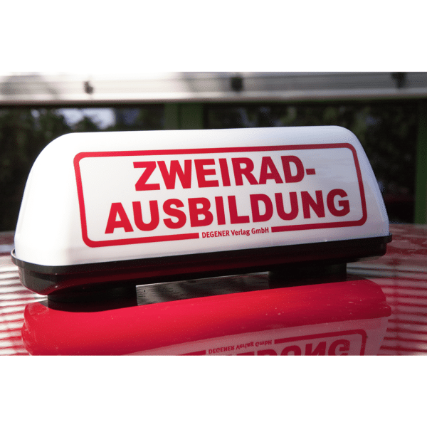 Dachschild "Zweirad Ausbildung" kompakt-0