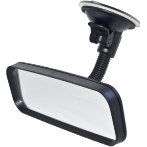 Innen&shy;spiegel mit Sauger und Schwanenhals