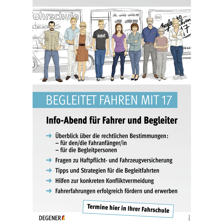 Begleitetes Fahren (BF 17) Produkte » DEGENER Verlag