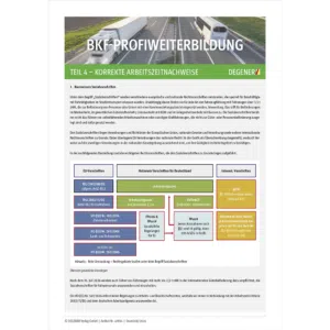 BKF-ProfiWeiterbildung Teil 4 - Korrekte Arbeitszeitnachweise