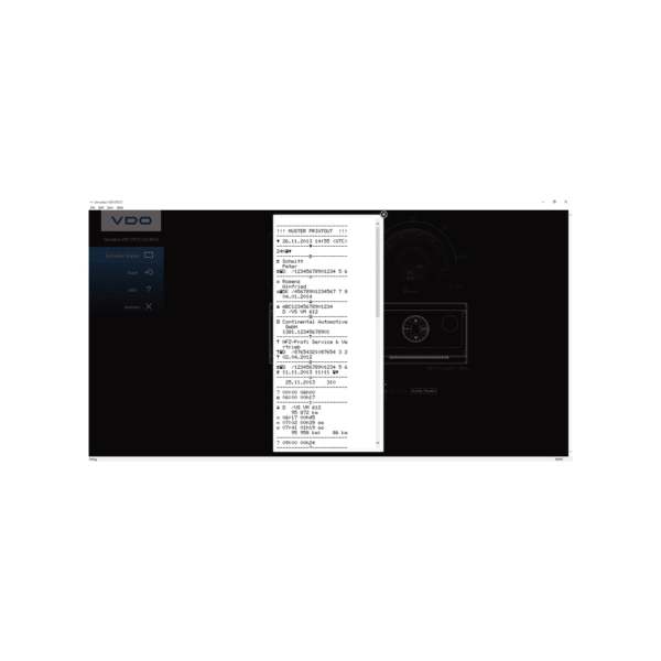 Simulator DTCO 1.4 – 3.0 USB - virtueller Fahrtenschreiber-3022