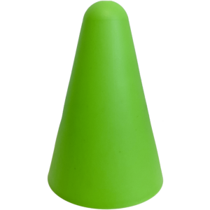 Fahrschul-Markierungskegel, leuchtgrün, 17 cm