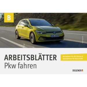 Arbeitsblätter Pkw fahren