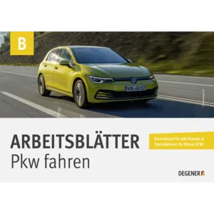 Arbeitsblätter Pkw fahren