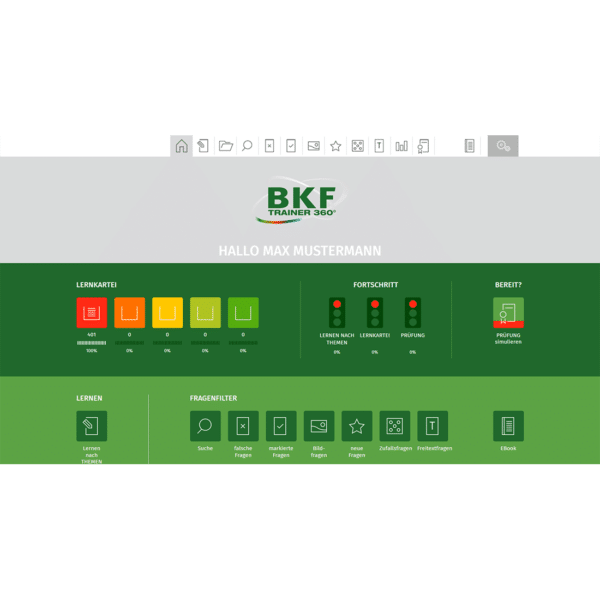 Artikel-Nr. 41575 und 41576: BKF-Trainer 360° Lizenz Basic