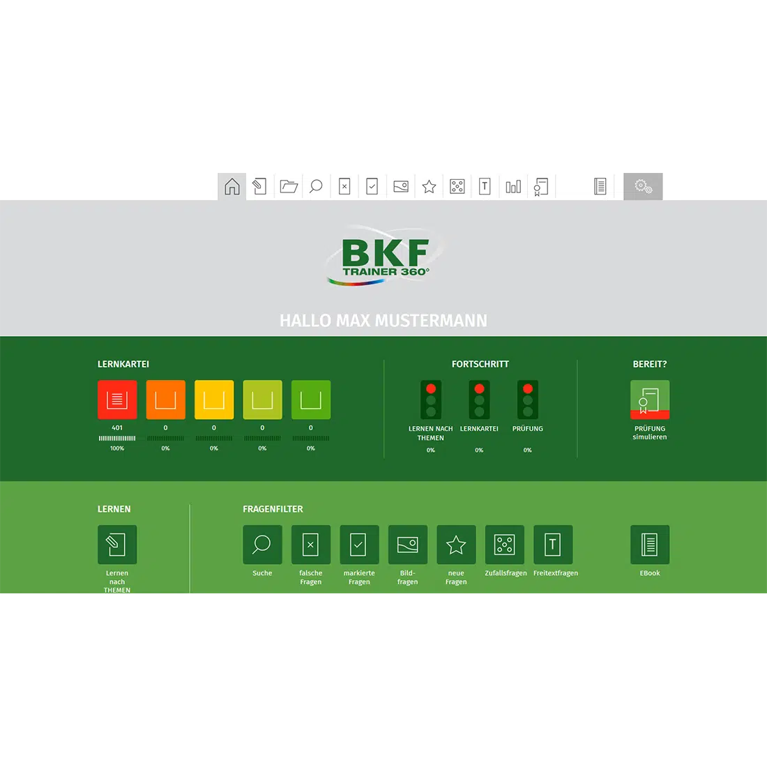 Artikel-Nr. 41575 und 41576: BKF-Trainer 360° Lizenz Basic