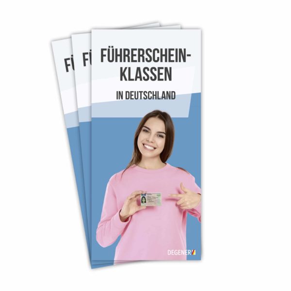 Flyer Führerscheinklassen