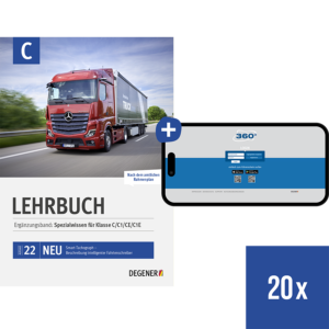 SPECIAL: 20 x Lernmittel-Set C 360° online Premium