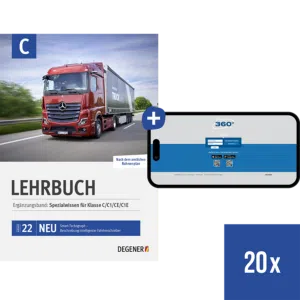 SPECIAL: 20 x Lernmittel-Set C 360° online Premium