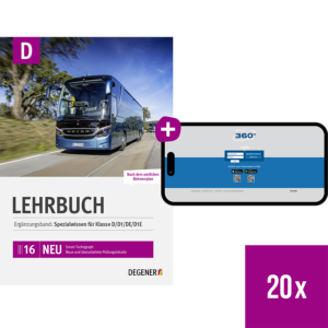 SPECIAL: 20 x Lernmittel-Set D 360° online Premium