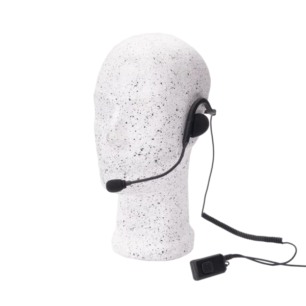 Hinterkopfbügel Headset | einseitig | PTT Box