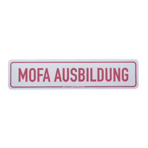 7990-Magnetschild-Mofa-Ausbildung