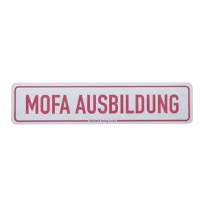 7990-Magnetschild-Mofa-Ausbildung