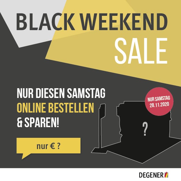 BLACK WEEKEND 2020 Samstag