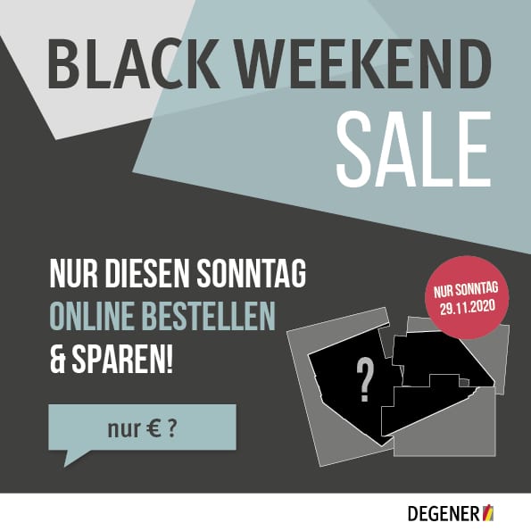 BLACK WEEKEND 2020 Sonntag