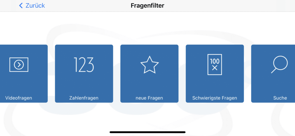 Fragenfilter