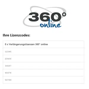 5 Verlängerungs­lizenzen CLICK & LEARN 360° online