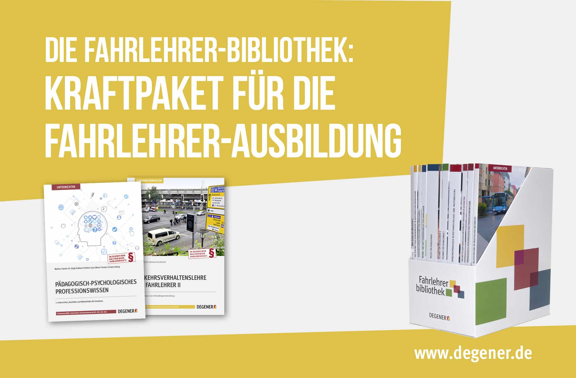 Fahrlehrerbibliothek für die Fahrlehrerausbildung