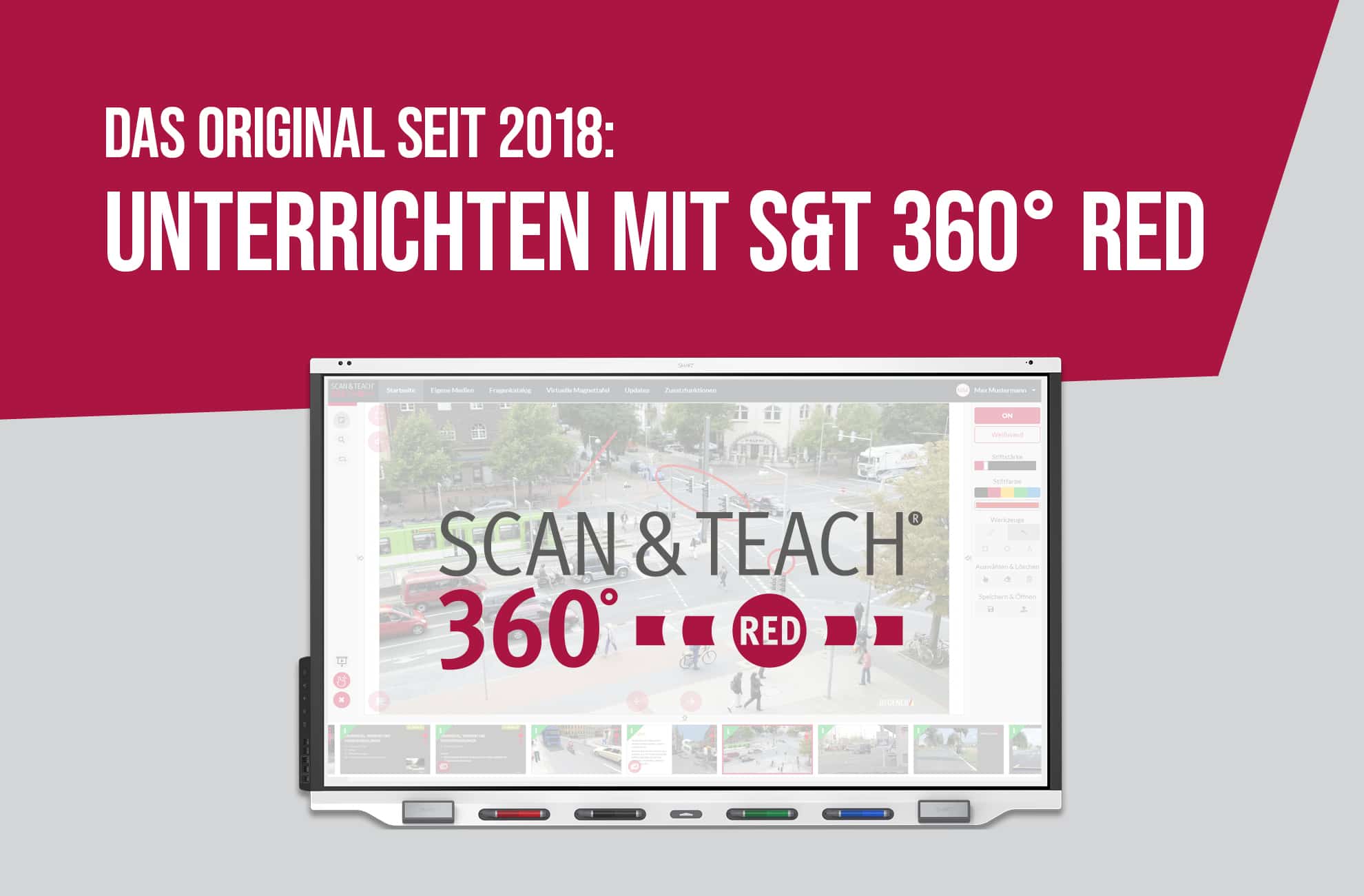 SCAN & TEACH 360° RED