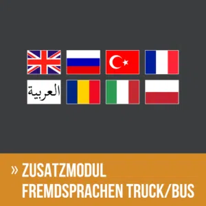 360° simdrive TRUCK & BUS - Fremdsprachen