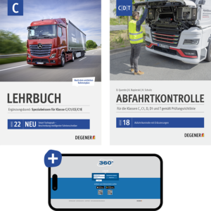 Lernmittel-Set C online + Abfahrtkontrolle