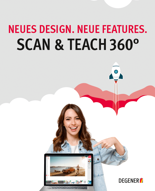 Das neue SCAN & TEACH 360° offline