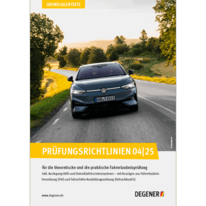 Abbildung der Titelseite des Buches "Prüfungsrichtlinie"