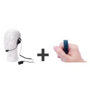 Hinterkopfbügel Headset einseitig | FUNK | PTT-Fingertaste
