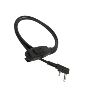 Lavaliermikrofon | Motorrad FUNK Set | PTT-Taste