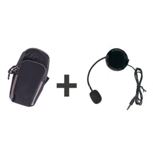Oberarmtaschen-Set mit Schnelleinbauheadset | BLUETOOTH Set