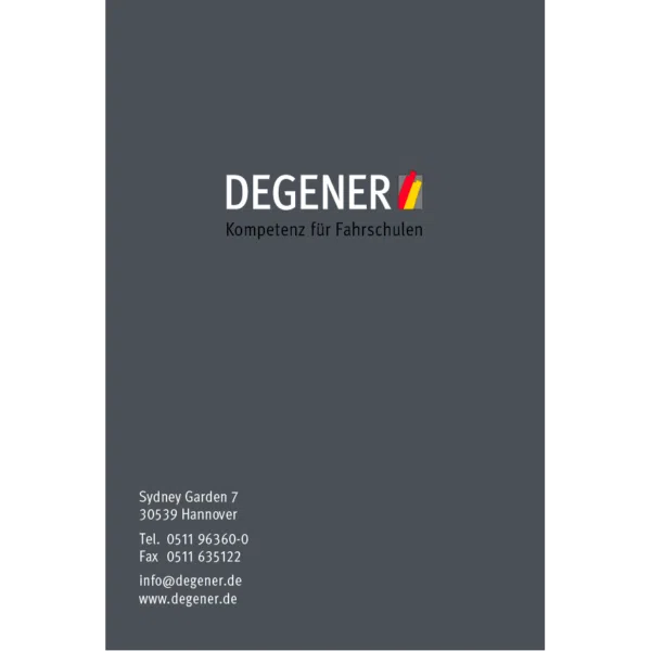 DEGENER Buchkalender 2026