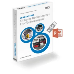 Lehrsystem: Sicheres Bedienen von Flurförderzeugen (USB-Stick)