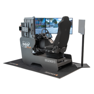 360° simdrive 4 -<br> Der DEGENER Fahrsimulator