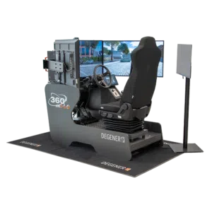 360° simdrive 4 -<br> Der DEGENER Fahrsimulator