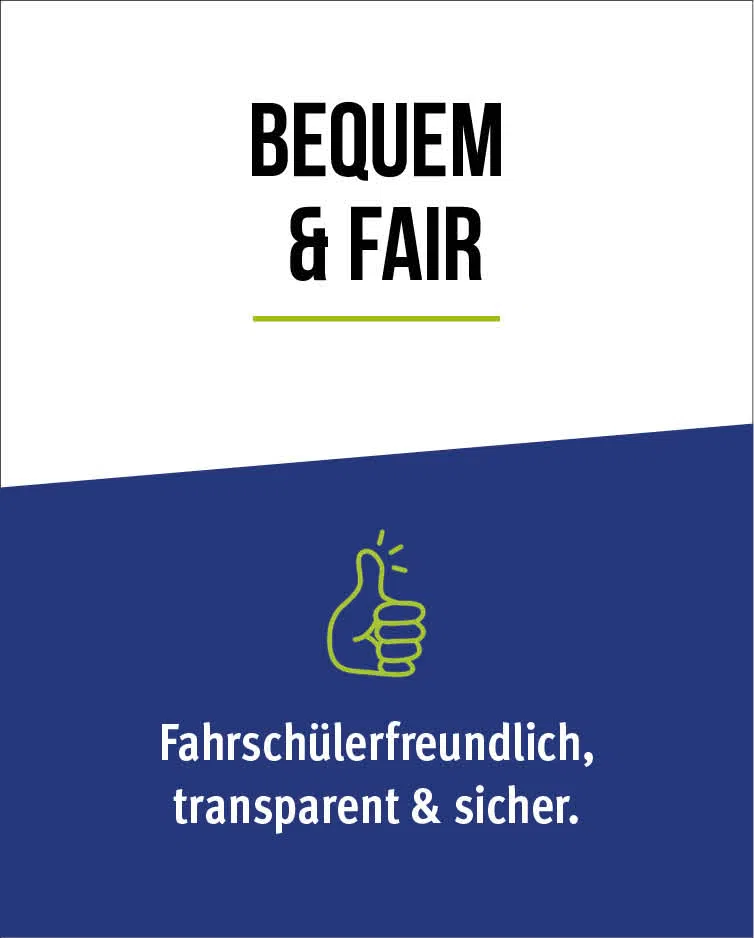 Bequem und fair