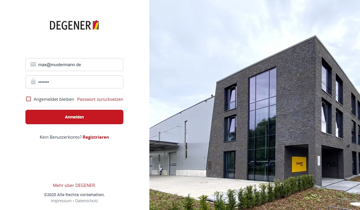 DEGENER E-Book-Portal