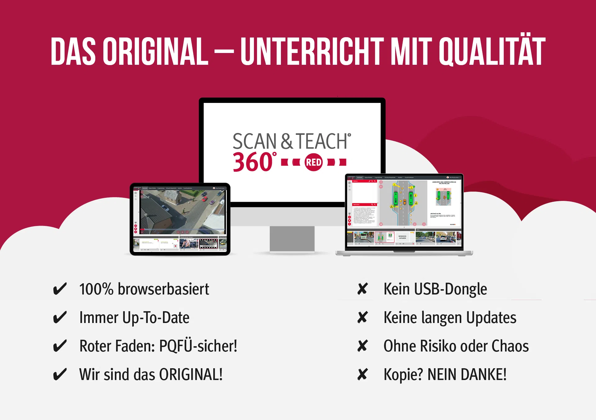 Das Original: Unterricht mit Qualität Das Original: Unterricht mit Qualität