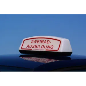 Dachschild PLUS "Zweirad-Ausbildung"