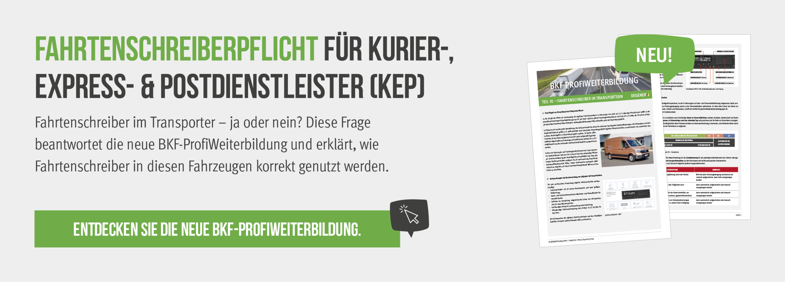 Die neue BKF-ProfiWeiterbildung