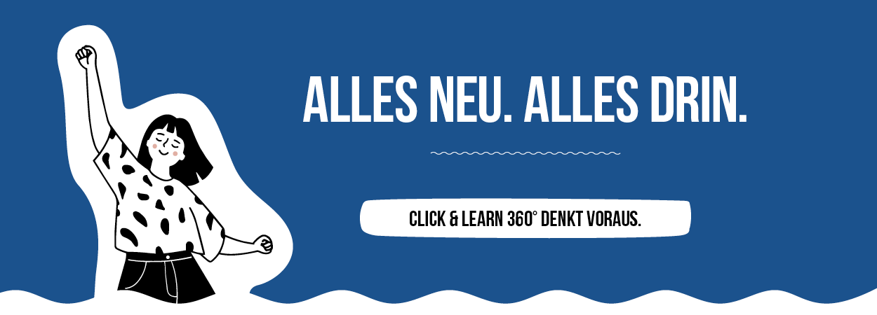Das neue CLICK & LEARN 360° online